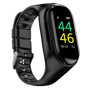 Trackify Buds - 2 in 1 Fitness Band | Smart Watch.