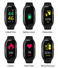 Load image into Gallery viewer, Trackify Buds - 2 in 1 Fitness Band | Smart Watch.